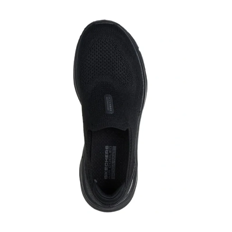 skechers go walk 8-aleena black womens slip on