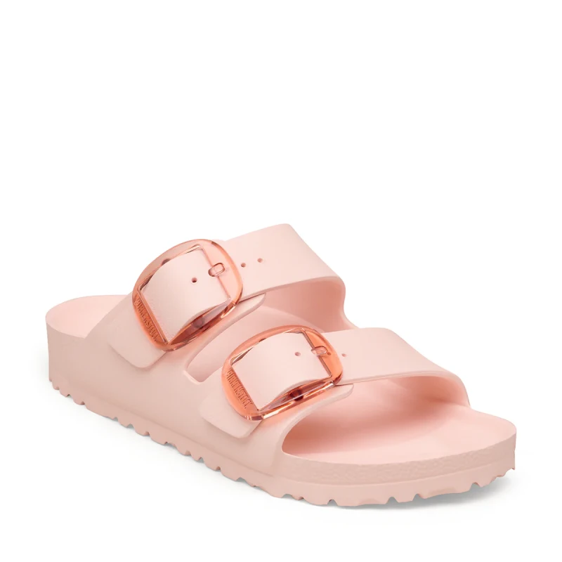 birkenstock arizona eva big buckle pink womens slide
