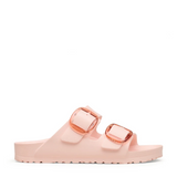 birkenstock arizona eva big buckle pink womens slide