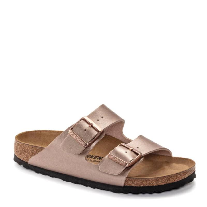 Birkenstock Arizona copper slide