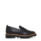 Hush puppies beau black womens slip  on