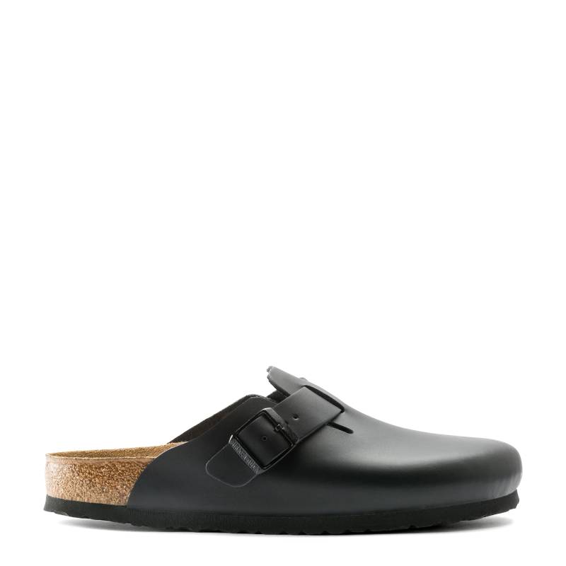 Birkenstock boston black smooth leather