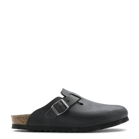 Birkenstock boston black oiled leather