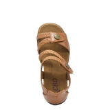 cbd trophy tan womens sandal