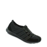 cc resorts christine black womens shoe with zip entry