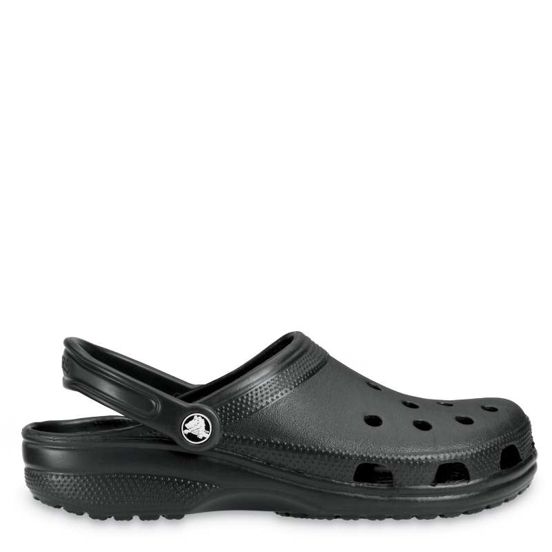 crocs classic black unisex clog