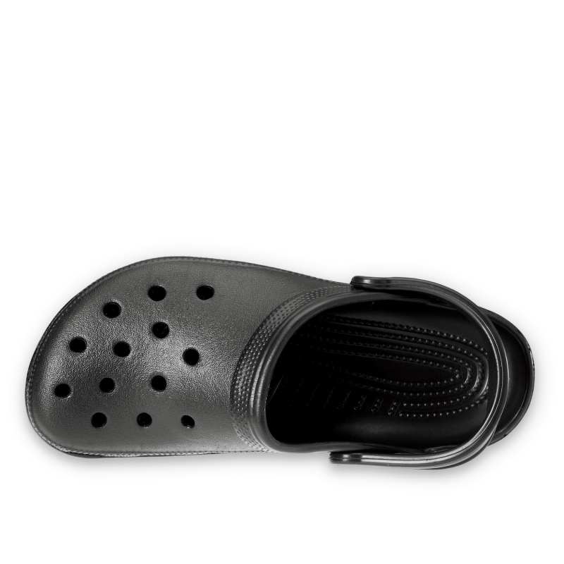 crocs classic black unisex clog