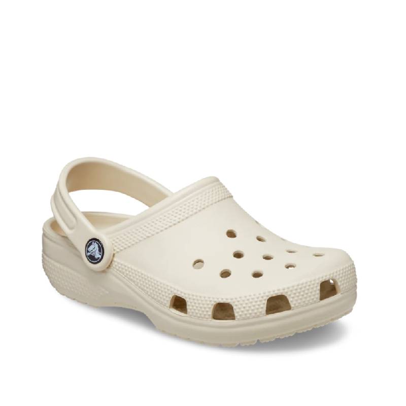 crocs classic bone