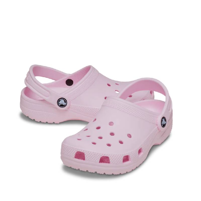 Crocs classic pink milk