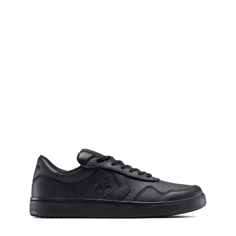 converse court lifestyle all black