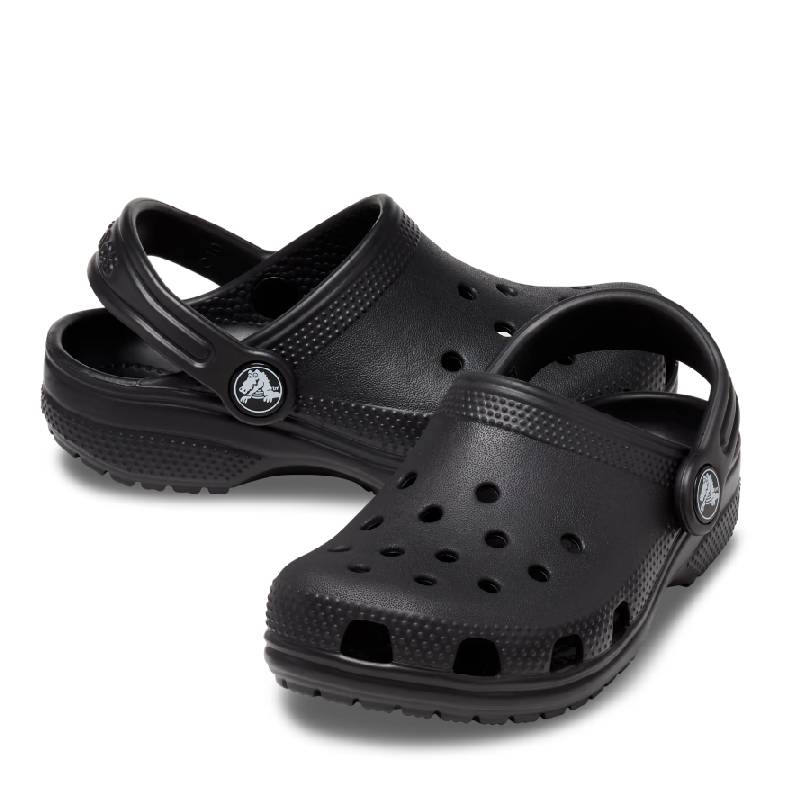 Crocs classic kids black clog