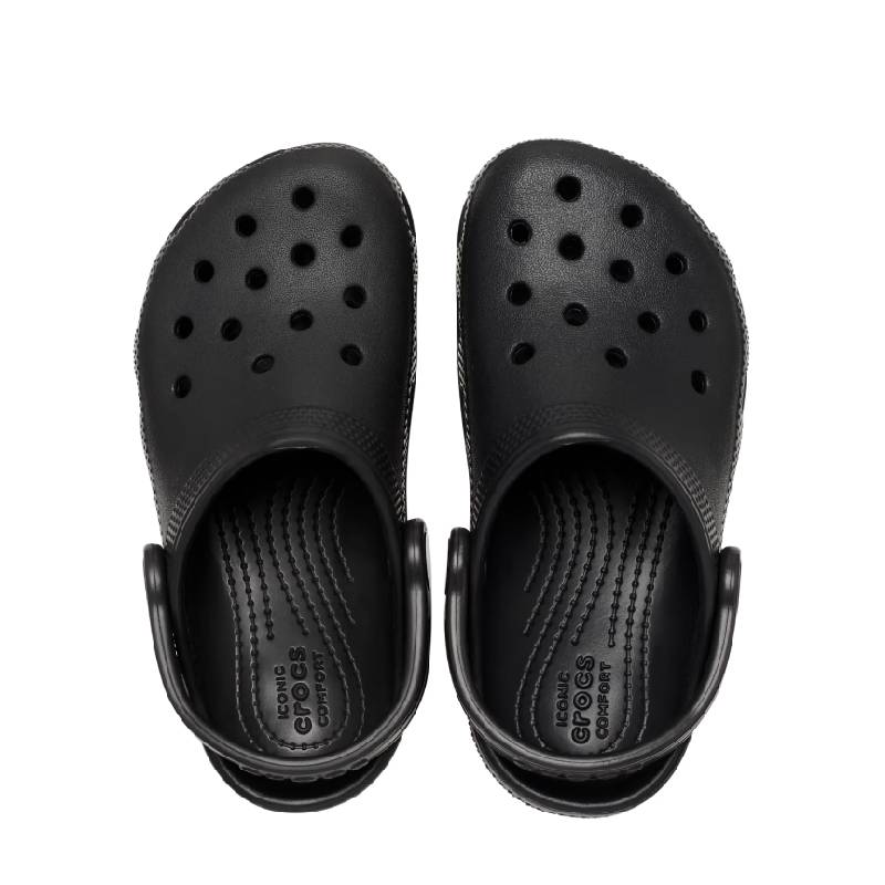 Crocs classic toddler black