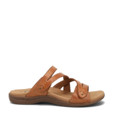 taos double u caramel womens slide