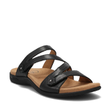 taos double u black womens adjustable slide