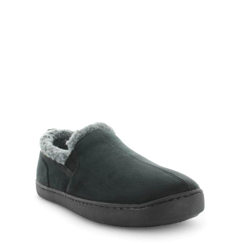 Panda eliu black mens slipper