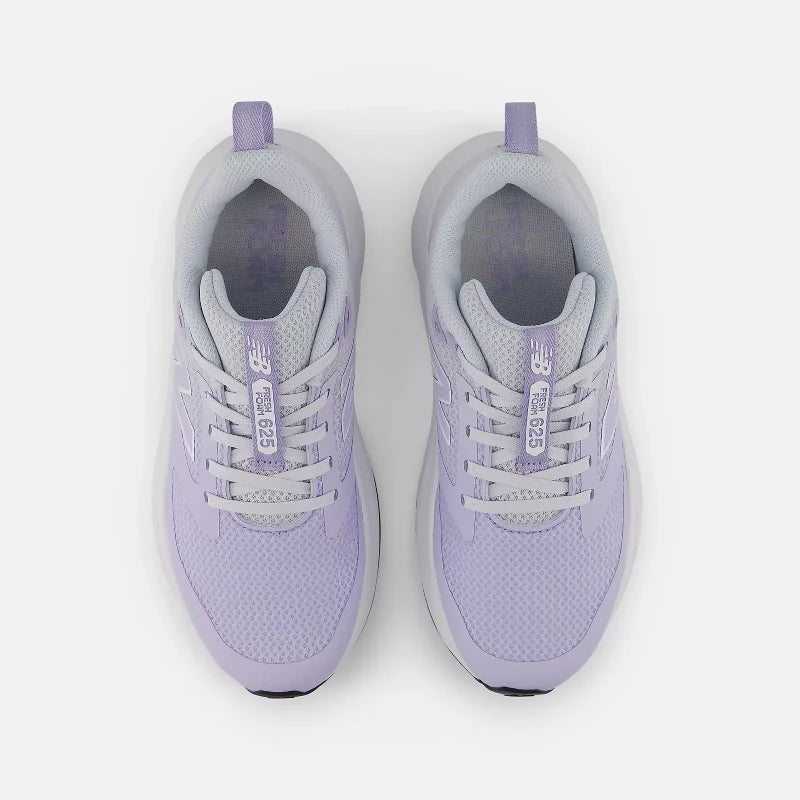 New balance g625 purple lace up kids jogger