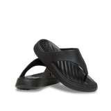 crocs getway triangle black womens slide