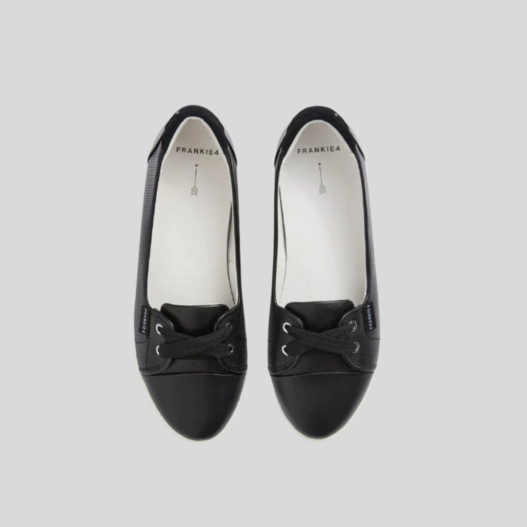 Frankie 4 hannah black slip on