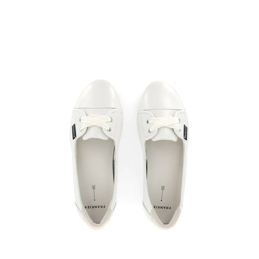 Frankie 4 hannah white womens orthotic slip on