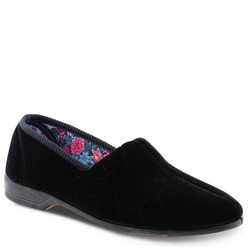 Euroflex koala black womens slipper