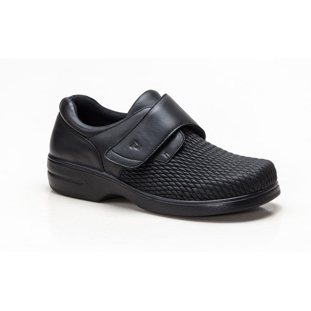 Propet Olivia Black Ladies Velcro Shoe