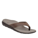 Ascent Groove mens brown thong