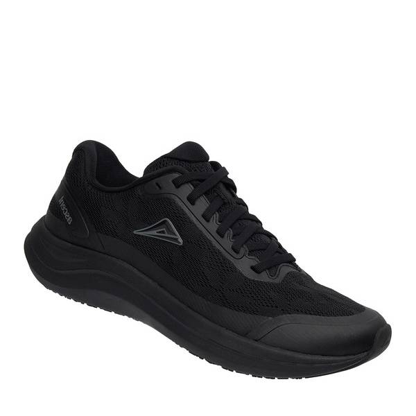 Ascent rhythm black womens slip resistant sneaker