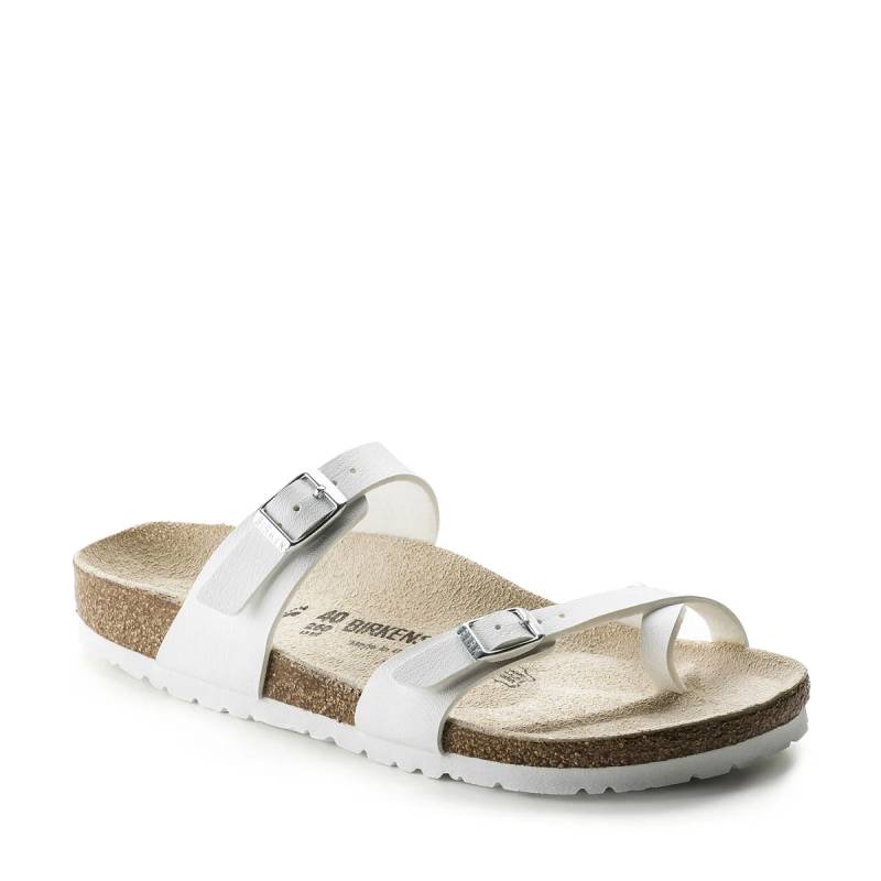 Birkenstock mayari white womens slide