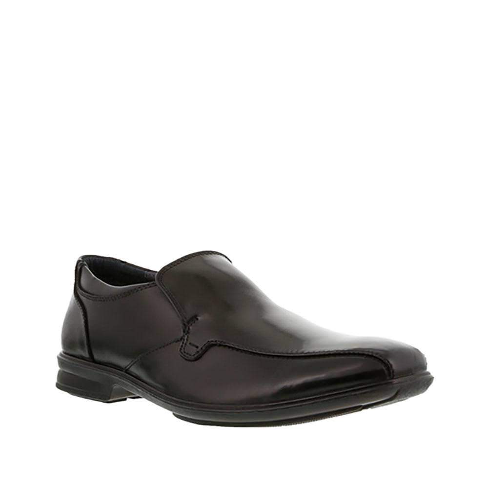 Hush puppies mens black slip on