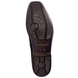 Hush puppies mens black slip on