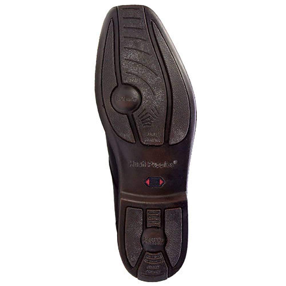 Hush puppies mens black slip on