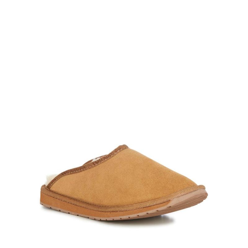 Emu esperence chestnut sheepskin scuff