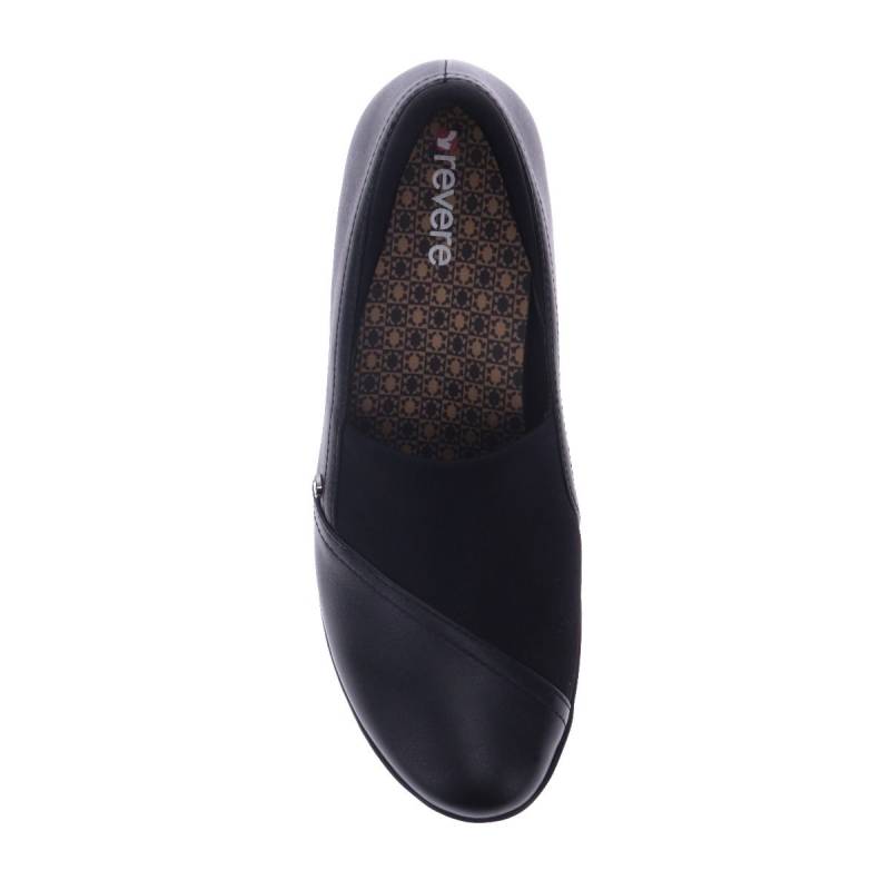Revere naples black womens slip on