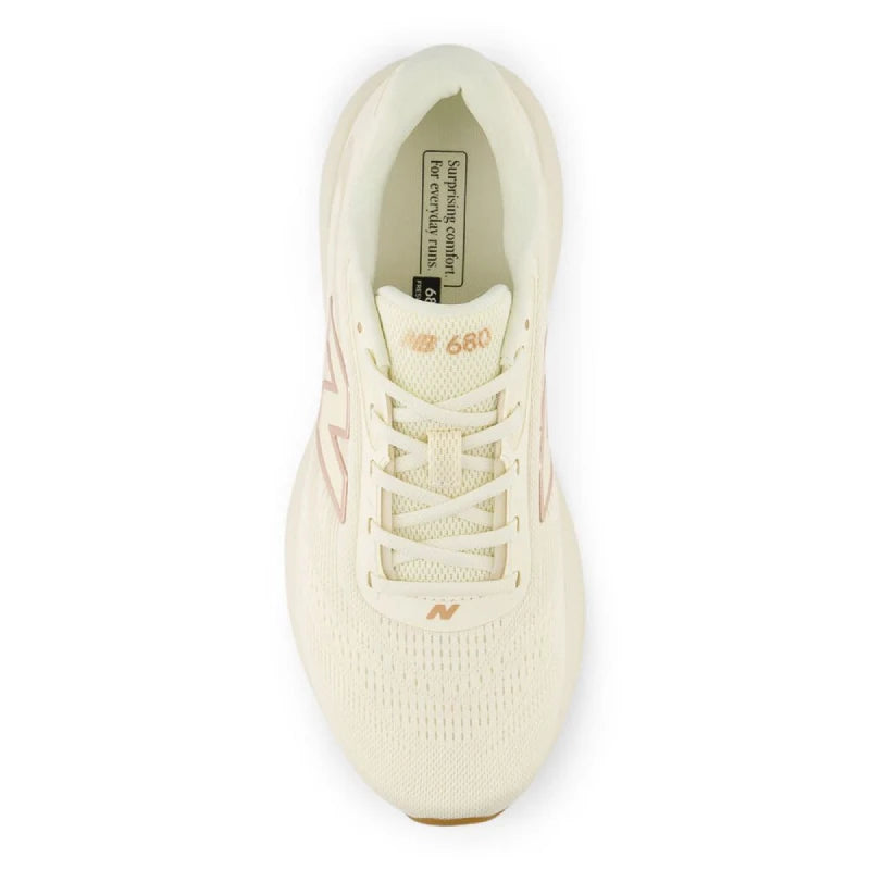 new balance w680 cream womens runner
