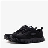 skechers new staple black womens lace up
