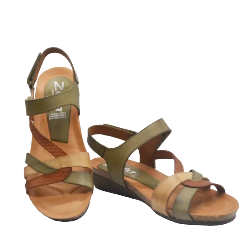 zeta ocean olive multi womens sandal