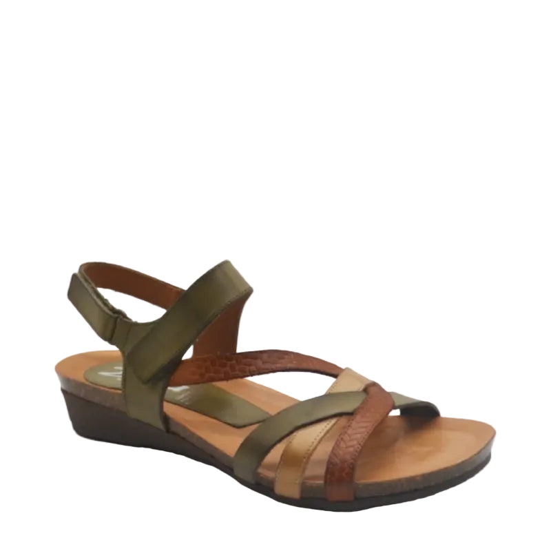 zeta ocean olive multi womens sandal