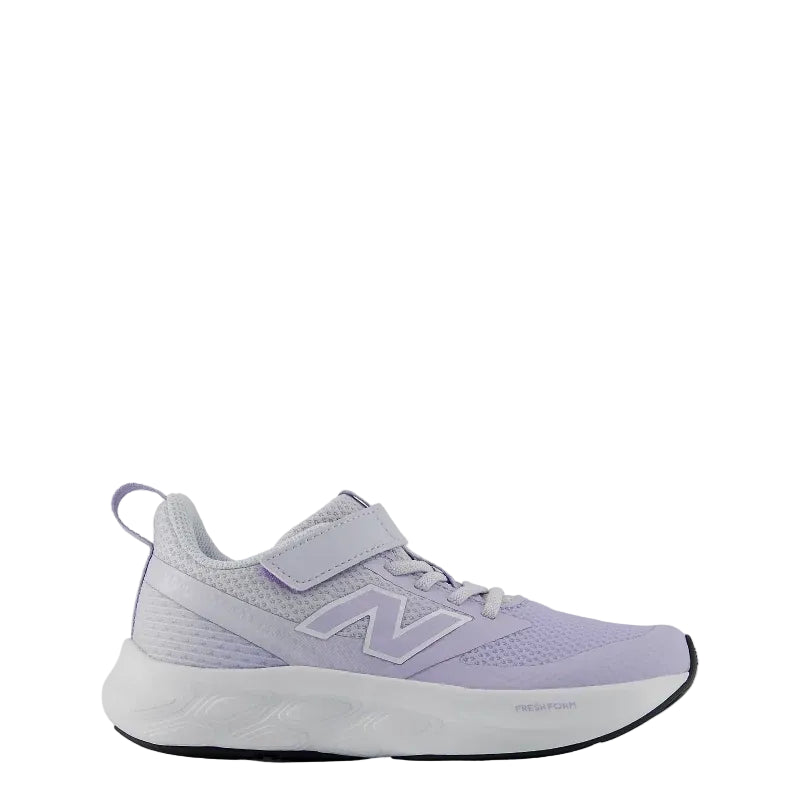 New balance pv625 kids purple velcro joggers