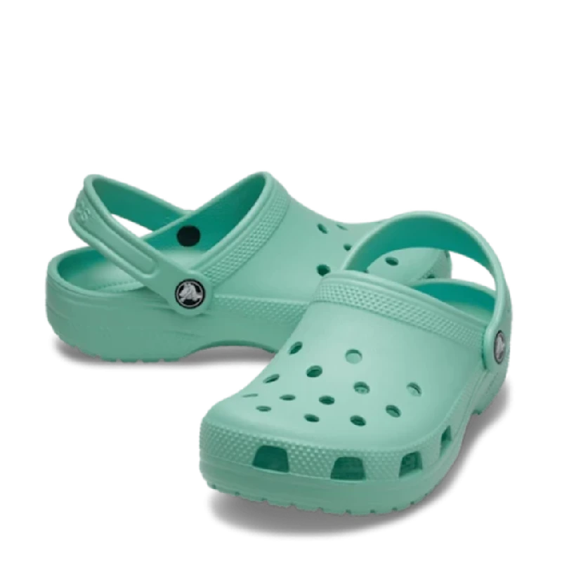 crocs classic kids retro green