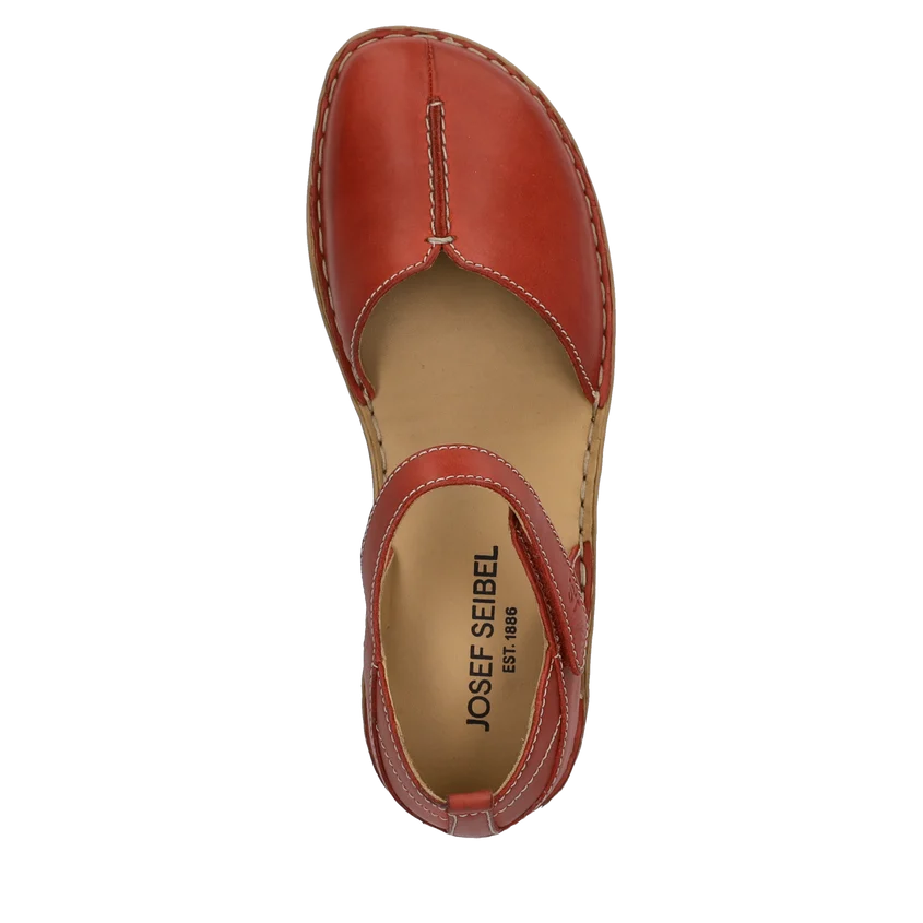 josef seibel rosalie 42 red closed toe womens sandal