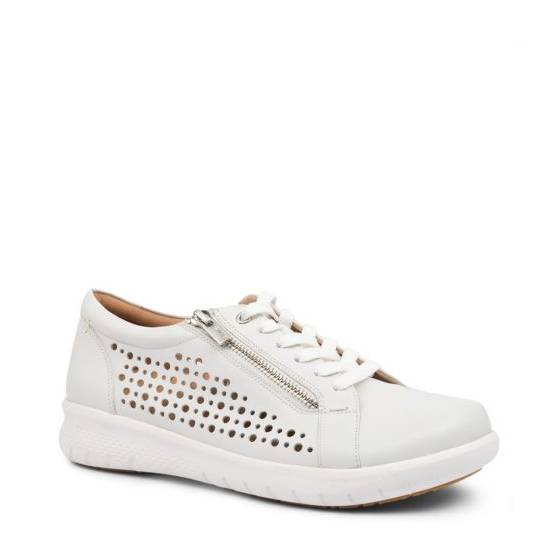 Ziera shovo white lace up