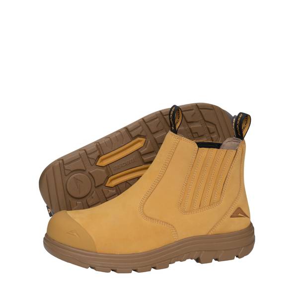 Ascent Sigma wheat safety boots