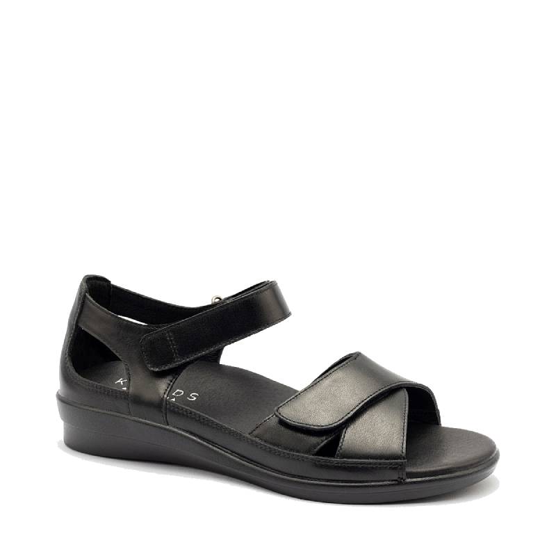 klouds tasha black sandal