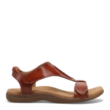 taos the show cognac womens sandal