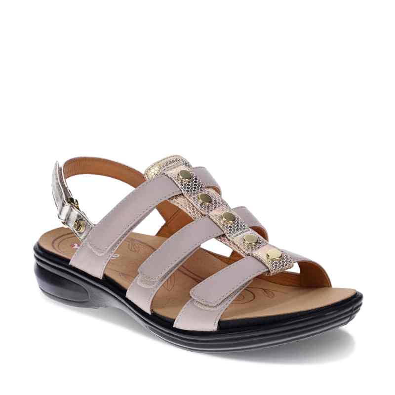 Revere Toledo mixed metallic sandal