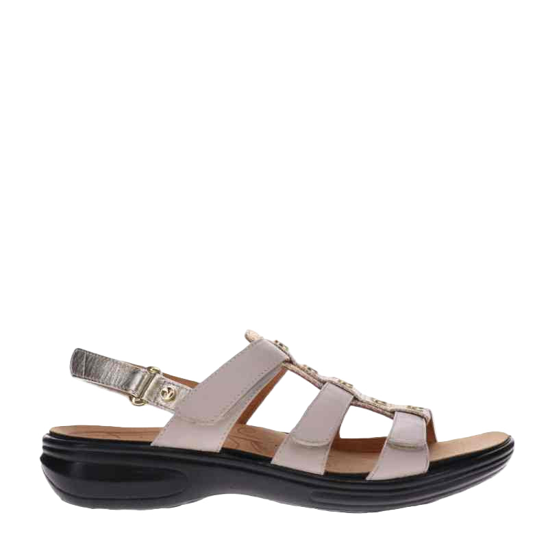 Revere Toledo mixed metallic sandal