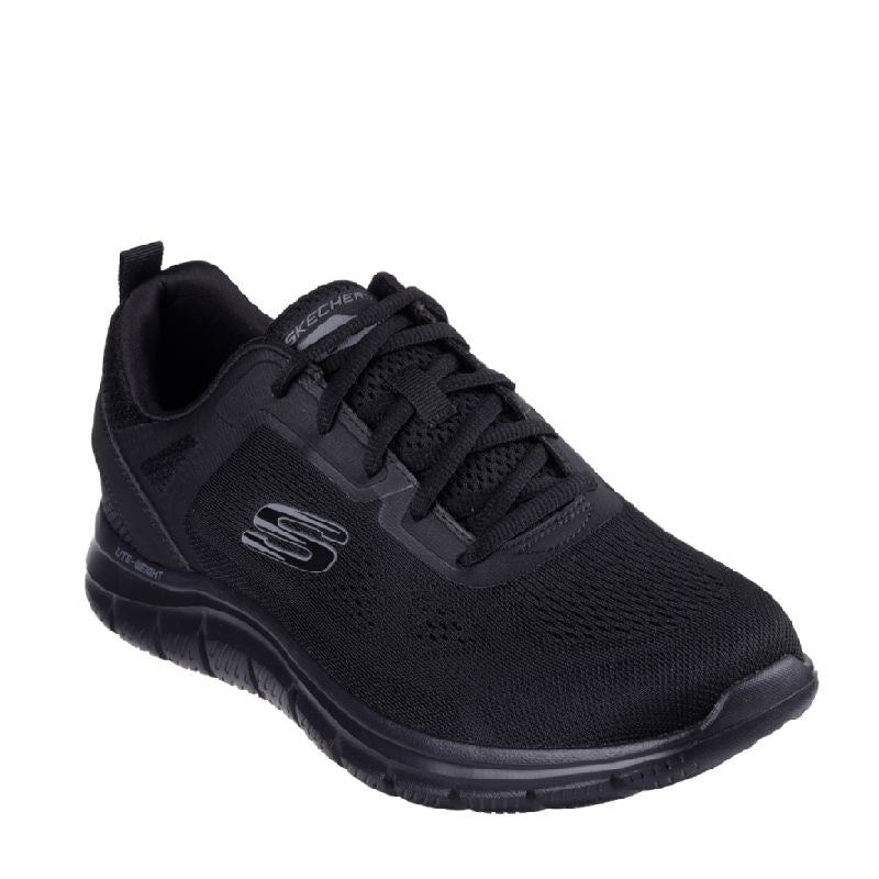 skechers track broader black light weight mens sneaker