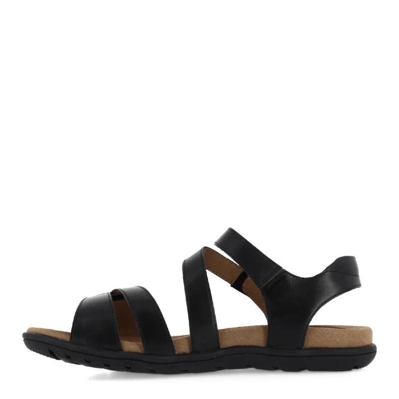 CBD trophy black womens sandal