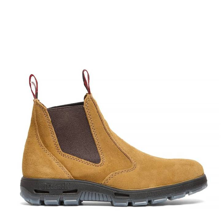 Redback USBBA steelcap suede boot