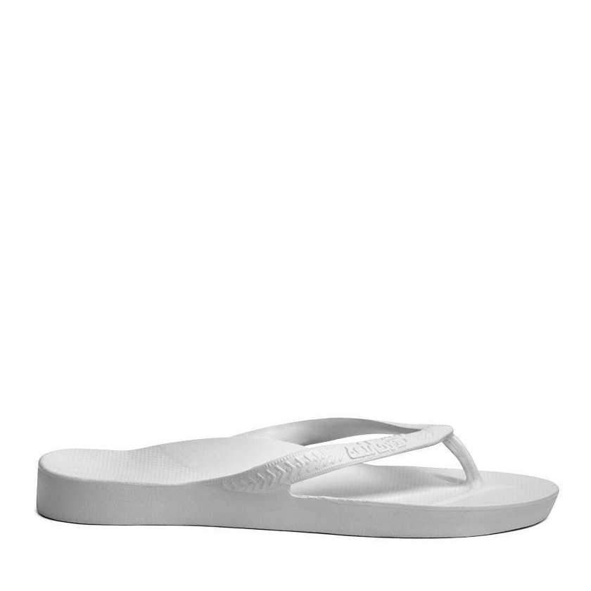 Archies white orthotic thong